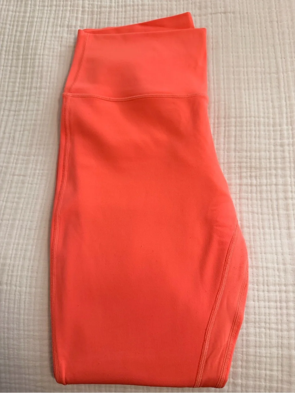 High-Waist Coral Active Lululemon Leggings